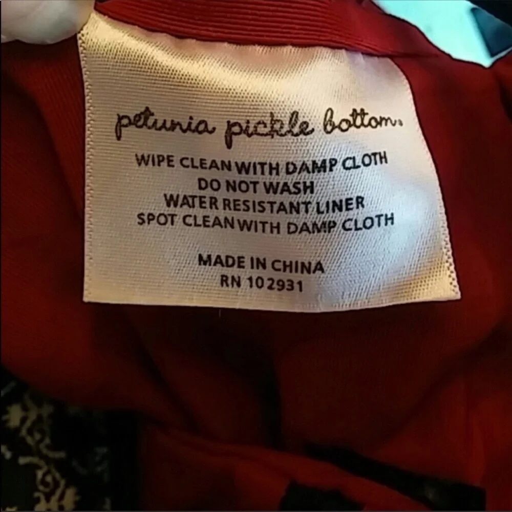 Petunia Pickle Bottom Baby Bag